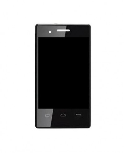 Lcd With Touch Screen For Zen 105 Plus White By - Maxbhi.com