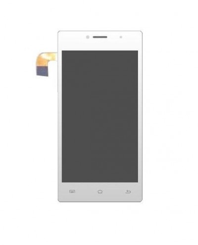 Lcd With Touch Screen For Spice Smart Flo Crystal Mi449 Black By - Maxbhi.com