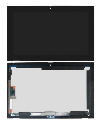 Lcd With Touch Screen For Nokia Lumia 2520 Black By - Maxbhi Com