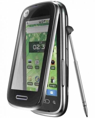 LCD with Touch Screen for Motorola Moto A1680 - Black