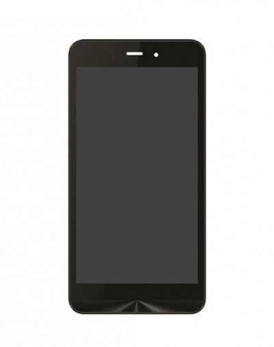 Lcd With Touch Screen For Intex Aqua Ring Black By - Maxbhi.com
