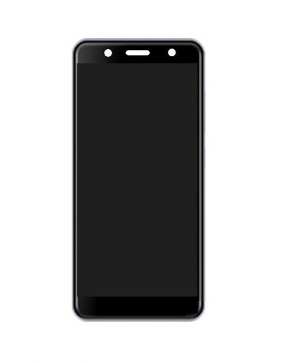 Lcd With Touch Screen For Yezz Max 1 Black By - Maxbhi Com