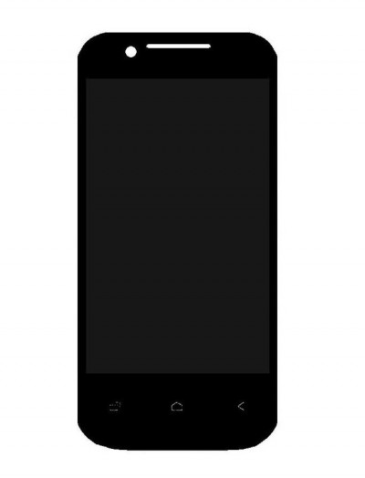 Lcd With Touch Screen For Zen Ultrafone 303 Qhd Black By - Maxbhi.com