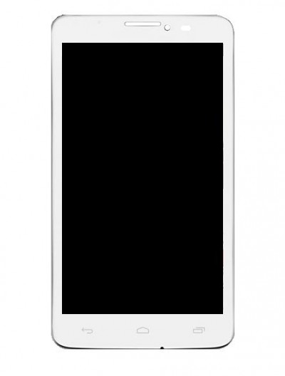 Lcd With Touch Screen For Alcatel One Touch Scribe Easy White By - Maxbhi Com