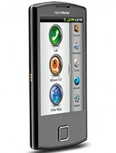 LCD with Touch Screen for Garmin-Asus nuvifone A50 - Black