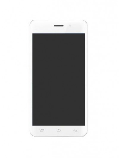 Lcd With Touch Screen For Intex Aqua Q3 White By - Maxbhi.com