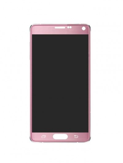 Lcd With Touch Screen For Samsung Galaxy Note 4 Duos Pink By - Maxbhi.com
