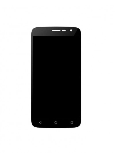 Lcd With Touch Screen For Lemon Classic 451 Black By - Maxbhi.com