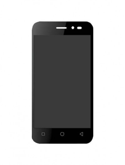 Lcd With Touch Screen For Verykool S4007 Leo Iv Black By - Maxbhi.com