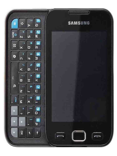 LCD with Touch Screen for Samsung Wave 2 Pro S5333 - Black