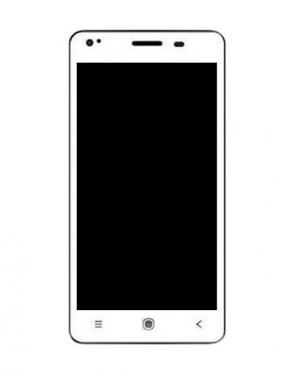 Lcd With Touch Screen For Videocon Thunder One V45bd White By - Maxbhi.com
