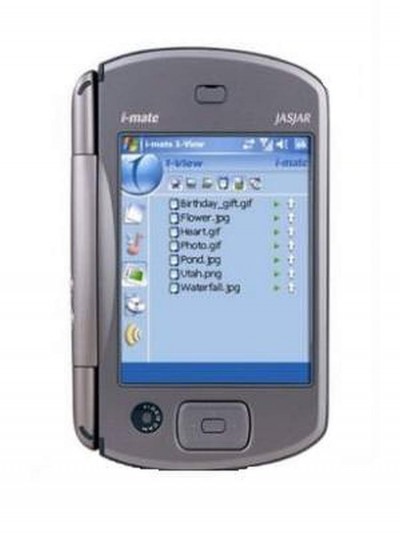 LCD with Touch Screen for i-mate JASJAR - Black