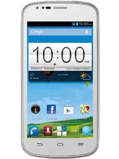 LCD with Touch Screen for ZTE Blade Q - White