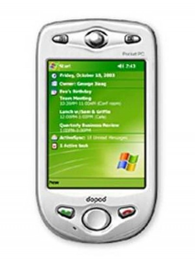 LCD with Touch Screen for Dopod 696 - White