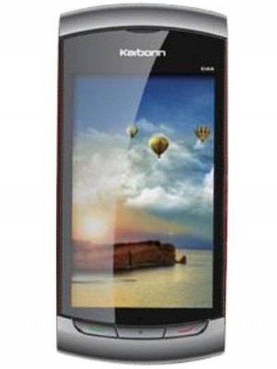 LCD with Touch Screen for Karbonn K1414 - Black