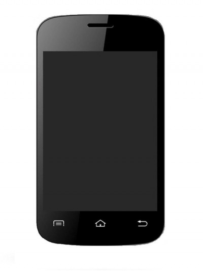 Lcd With Touch Screen For Zen P36 White By - Maxbhi.com