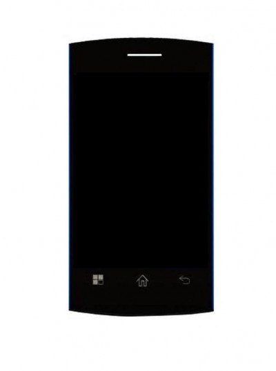 Lcd With Touch Screen For Bephone B.united Black By - Maxbhi.com