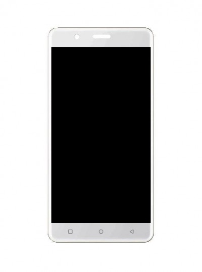 Lcd With Touch Screen For Clout X418 Zest White By - Maxbhi.com