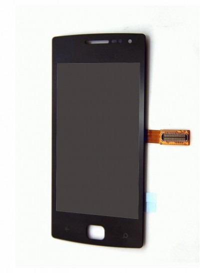 Lcd With Touch Screen For Samsung Omnia W I8350 Black By - Maxbhi.com