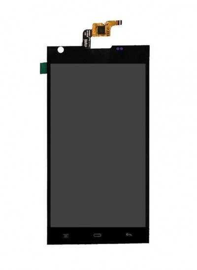 Lcd With Touch Screen For Cubot P7 Black By - Maxbhi.com