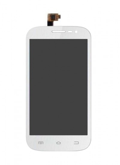 Lcd With Touch Screen For Intex Cloud Z5 White By - Maxbhi.com