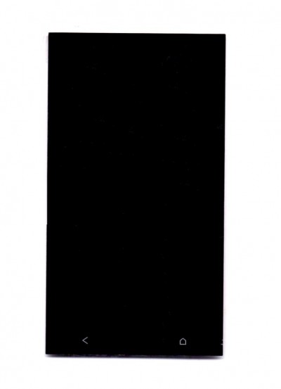 Lcd With Touch Screen For Htc M7 Black By - Maxbhi Com