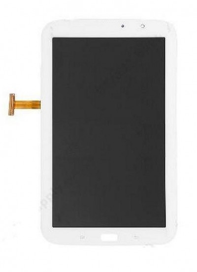 LCD with Touch Screen for Samsung GT-N5110 - White