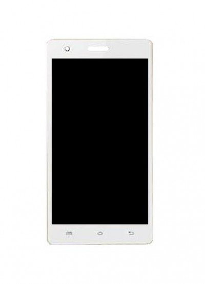 Lcd With Touch Screen For Intex Aqua 4.5 3g White By - Maxbhi.com