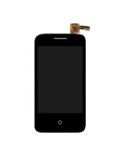 Lcd With Touch Screen For Intex Cloud Fx Black By - Maxbhi.com