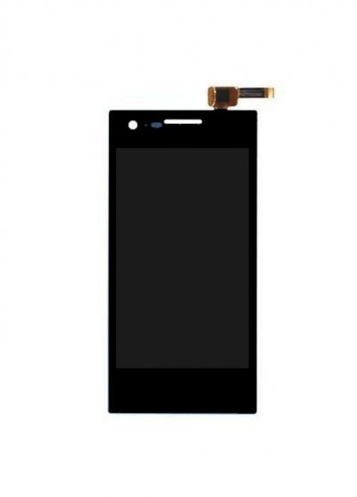 Lcd With Touch Screen For Philips S309 Black By - Maxbhi.com