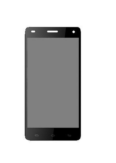 Lcd With Touch Screen For Celkon Q3000 White By - Maxbhi Com