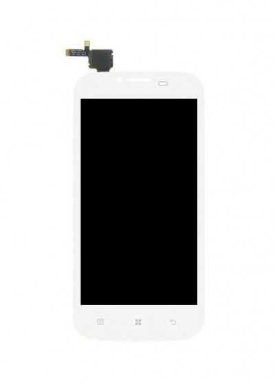 Lcd With Touch Screen For Lenovo Ideaphone A706 White By - Maxbhi.com