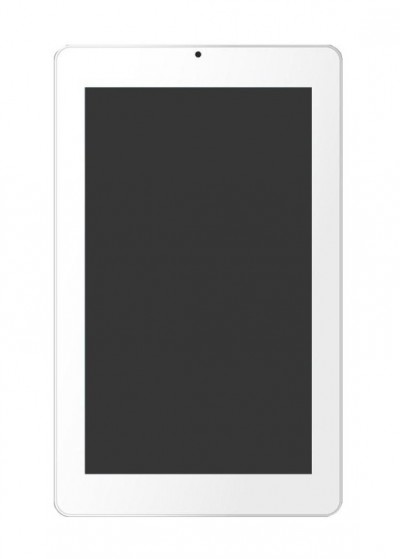 Lcd With Touch Screen For Lava Qpad E704 White By - Maxbhi.com