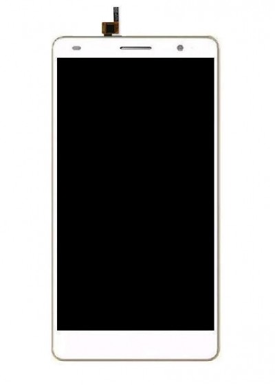 Lcd With Touch Screen For Blu Studio G Plus Hd White By - Maxbhi.com