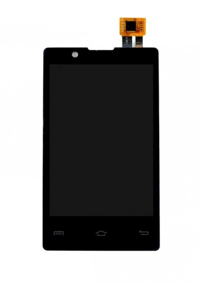 Lcd With Touch Screen For Micromax Bolt S303 Black By - Maxbhi.com