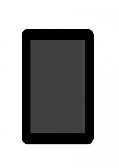 Lcd With Touch Screen For Lava M Tab Black By - Maxbhi.com