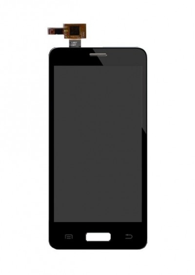 Lcd With Touch Screen For Celkon A118 Black By - Maxbhi.com