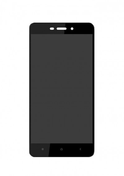 Lcd With Touch Screen For Qmobile Noir Lt680 Black By - Maxbhi.com