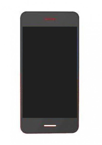 Lcd With Touch Screen For Spice F301 Black By - Maxbhi.com