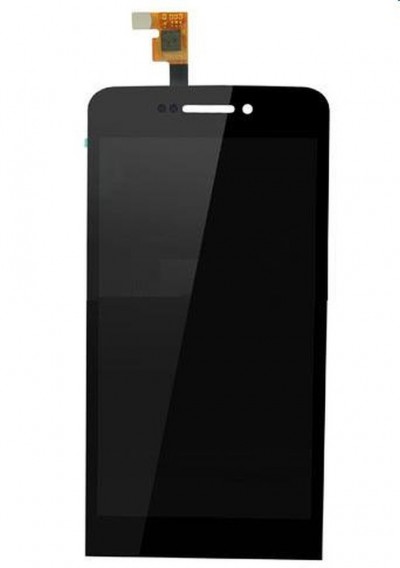 LCD with Touch Screen for Wiko Wax 4G - Black