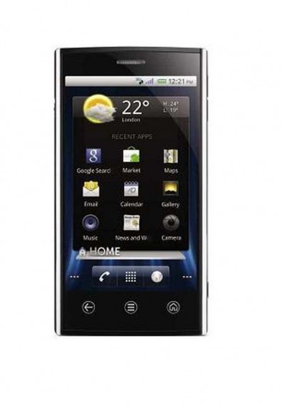 LCD with Touch Screen for Dell Thunder - White