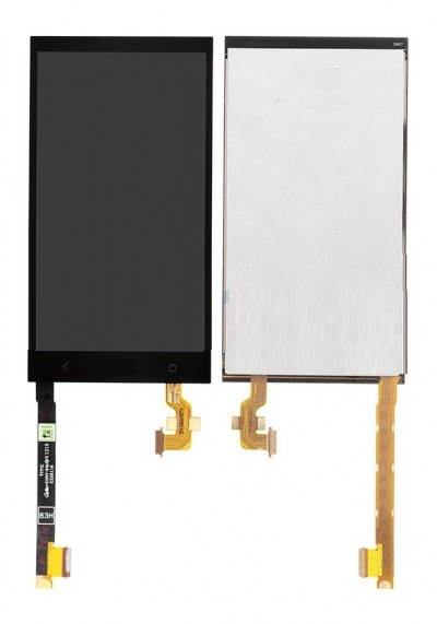 Lcd With Touch Screen For Htc One Mini Lte Black By - Maxbhi Com