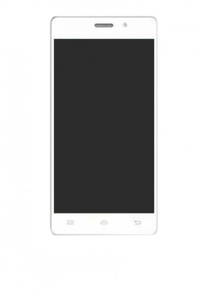 Lcd With Touch Screen For Spice Stellar 526n White By - Maxbhi.com