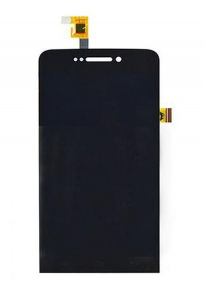 LCD with Touch Screen for Wiko Wax - Black