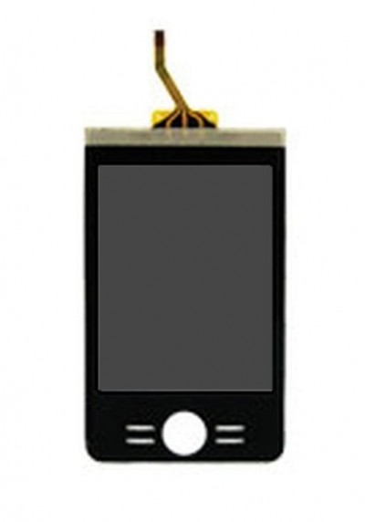 Lcd With Touch Screen For Motorola Rokr E6 Black By - Maxbhi.com