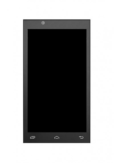 Lcd With Touch Screen For Xolo A700s Black By - Maxbhi.com