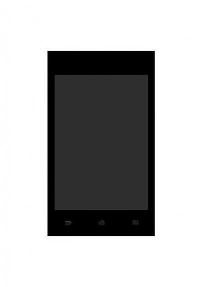 Lcd With Touch Screen For Spice Xlife 350 Red By - Maxbhi.com