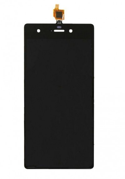 LCD with Touch Screen for Wiko Pulp - Black