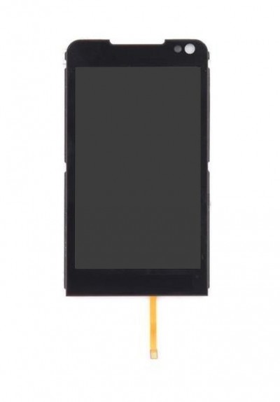 Lcd With Touch Screen For Samsung I900 Omnia White By - Maxbhi.com