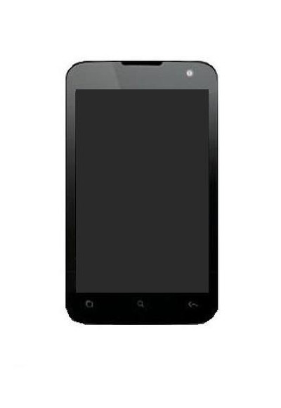 Lcd With Touch Screen For Idea Aurus White By - Maxbhi.com